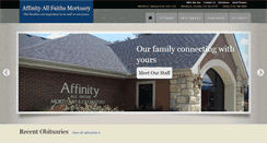 Desktop Screenshot of affinityallfaithsmortuary.com