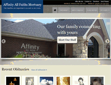 Tablet Screenshot of affinityallfaithsmortuary.com